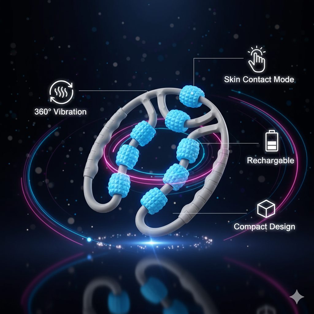 Multi - Functional Ring Massager