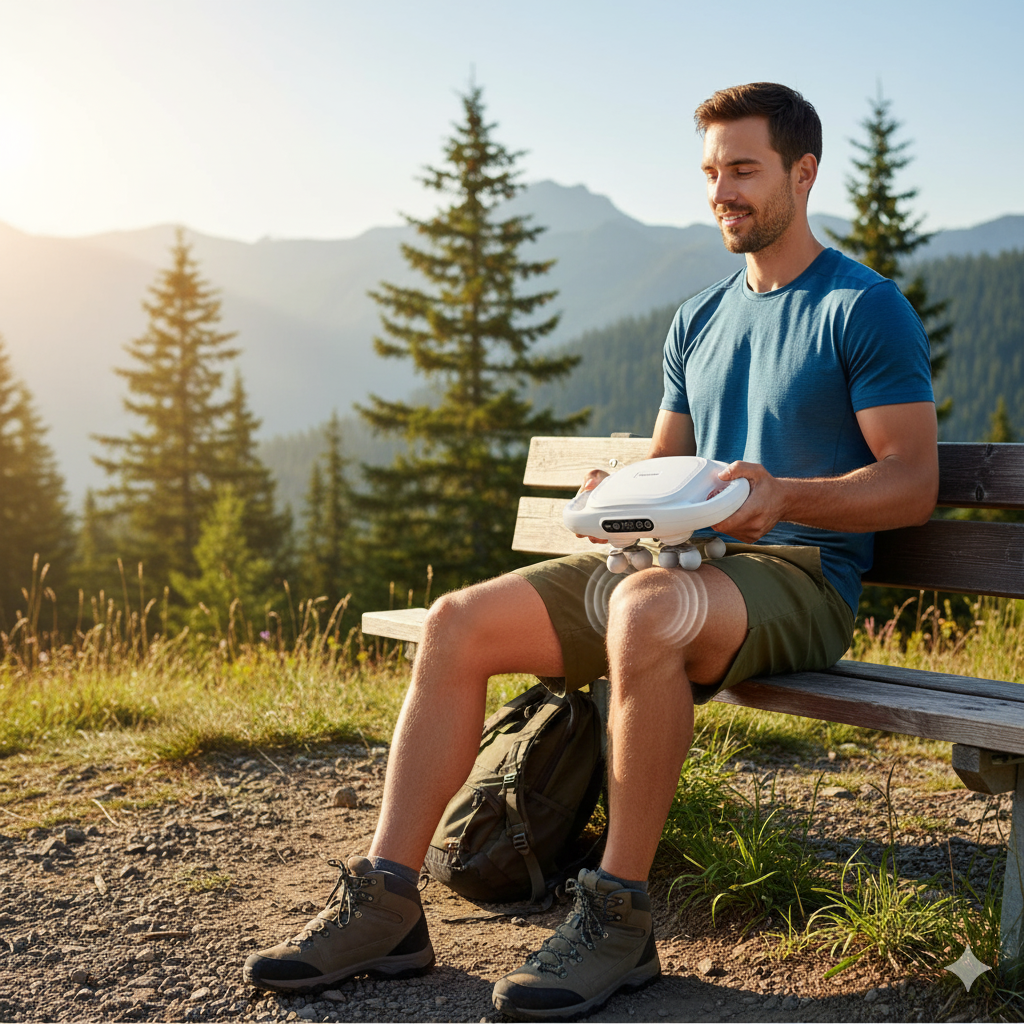 12-Head Fascia Massage Gun