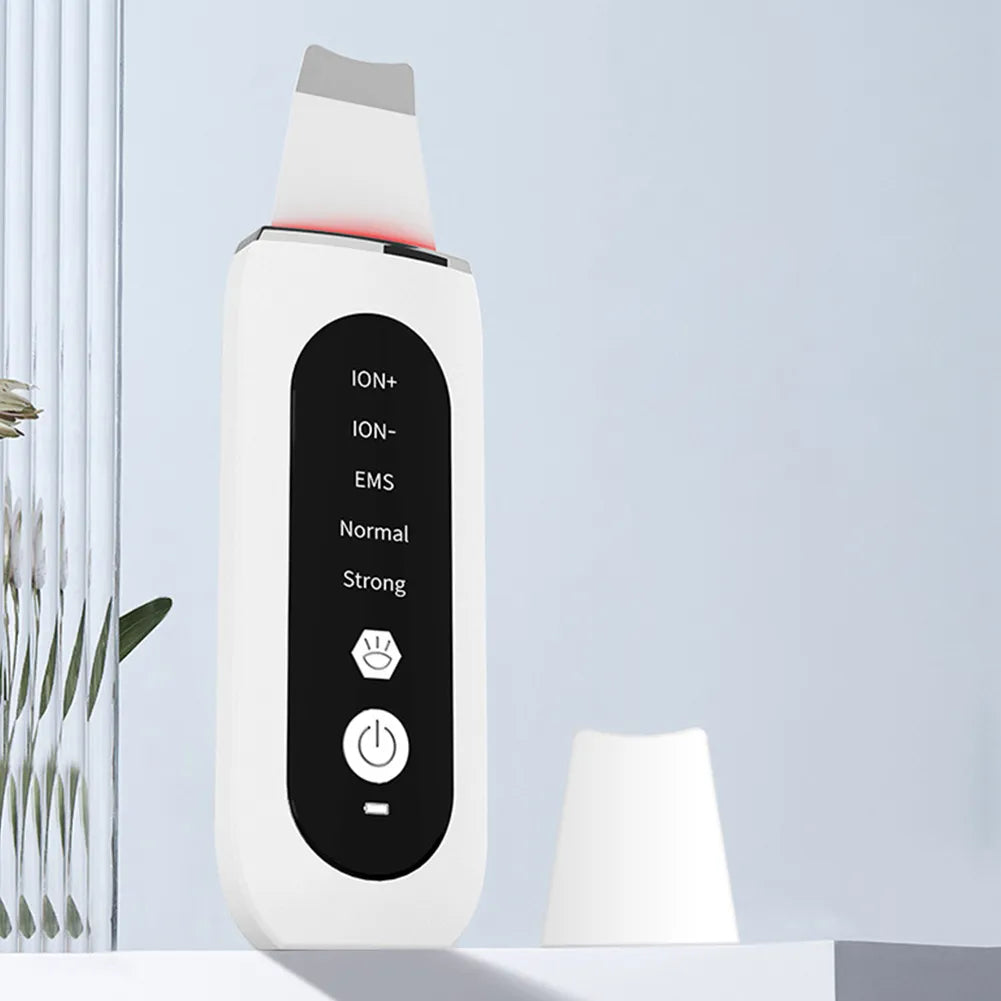 Shovel Skin Blackhead Ultrasonic Beauty Microcurrent Color Light