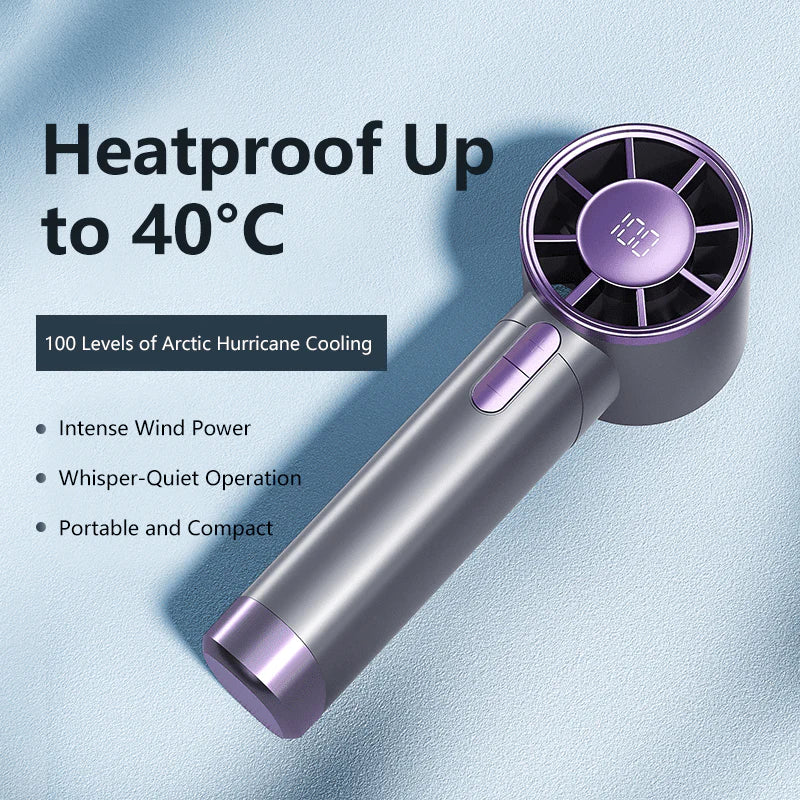 Portable Hurricane Handheld Fan
